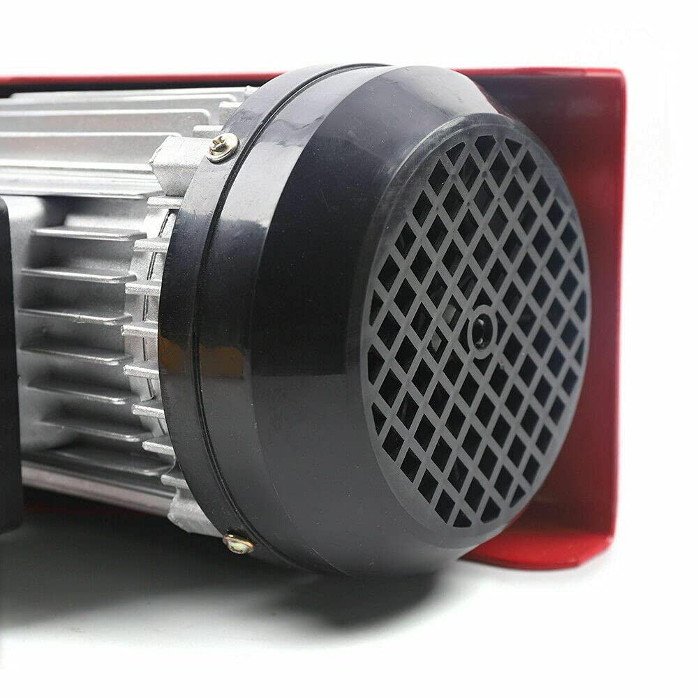 Wyciągarka linowa, elektryczny wciągnik łańcuchowy, 1450 W, elektryczny wciągacz butelek, 400/800 kg, pojemność podwójnego kabla, wciągnik łańcuchowy do fabryk