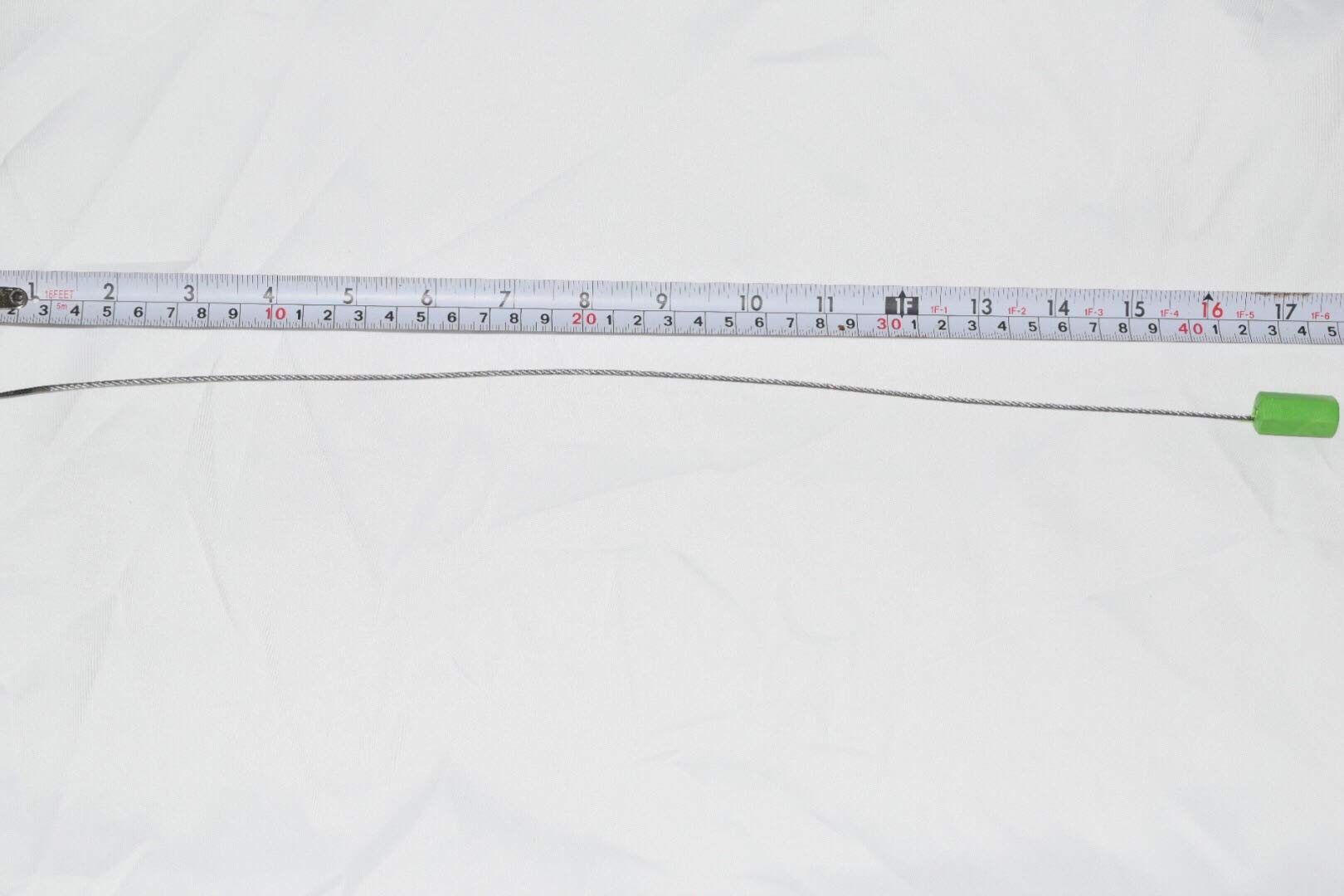Selladores de bloqueo de acero verde de 15.75 pulgadas de largo para cable de alambre de sellado numerado, correas de seguridad para remolques, cargo, contenedores, furgonetas, camiones de
