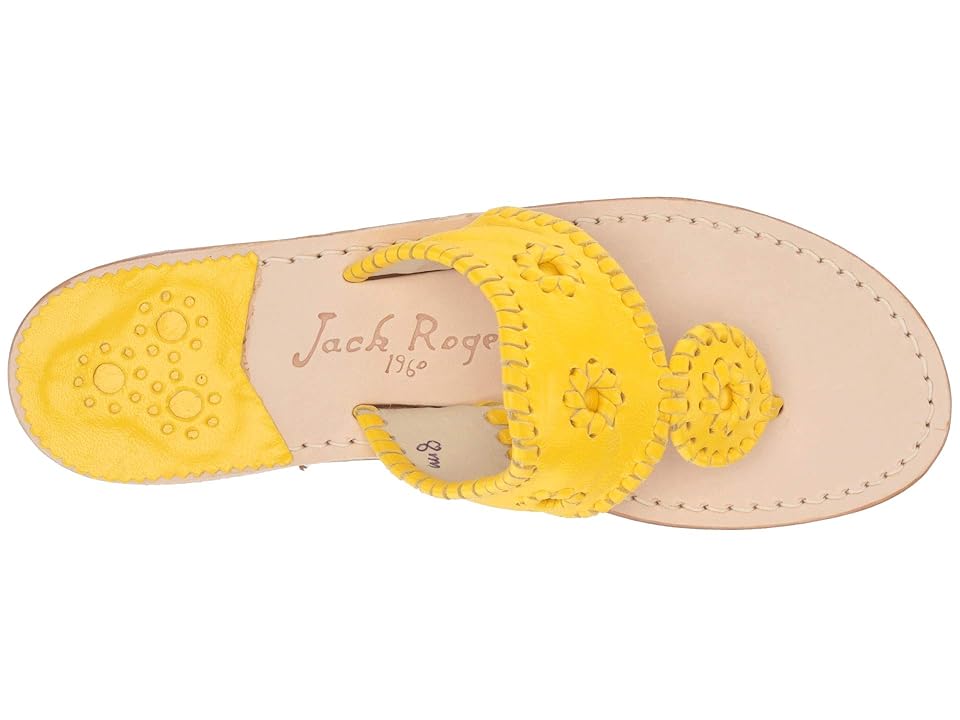 

Jack Rogers Jacks Flat Sandal (Yellow) Women's Sandals