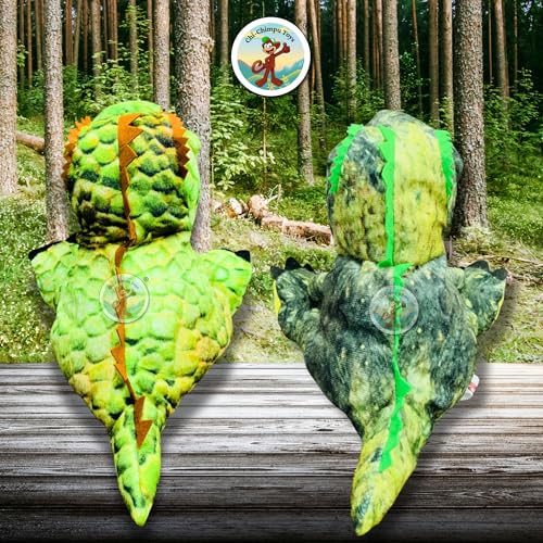 Image of Tyrannosaurus Dinosaur Hand Puppets for Kids Learning | Soft Plush Hand Puppet Toys for Storytelling, Role Play & Interactive Teaching | Educational Toys for Kids, Toddlers & Preschool