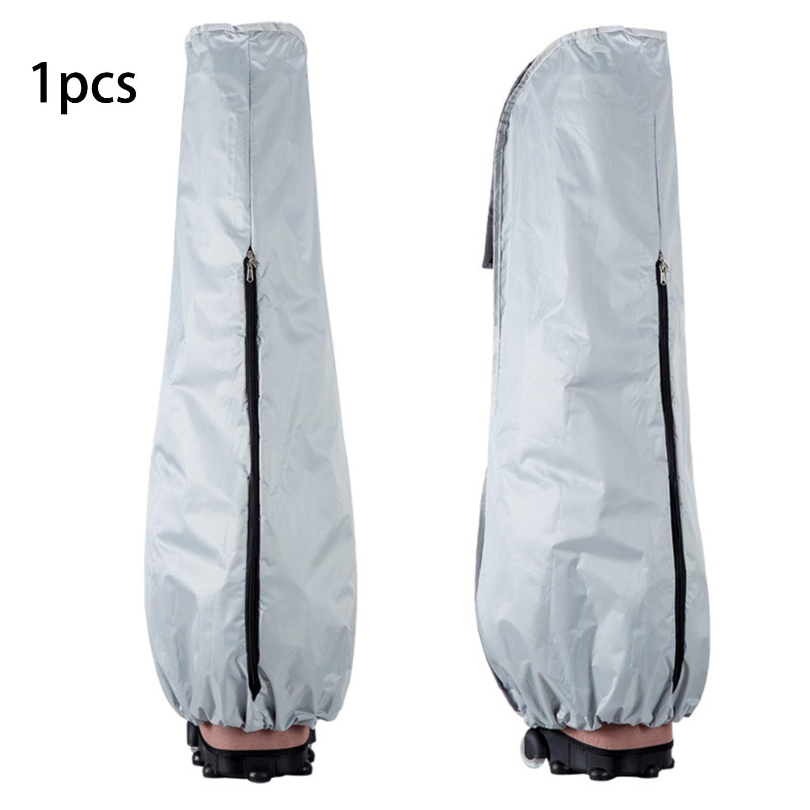 Golf Bag Cover Staubschutzbezug mit Reißverschluss Leichter Wasserdichter Nylon Überzug Elastischer Boden Schutz für für Outdoor Aufbewahrung