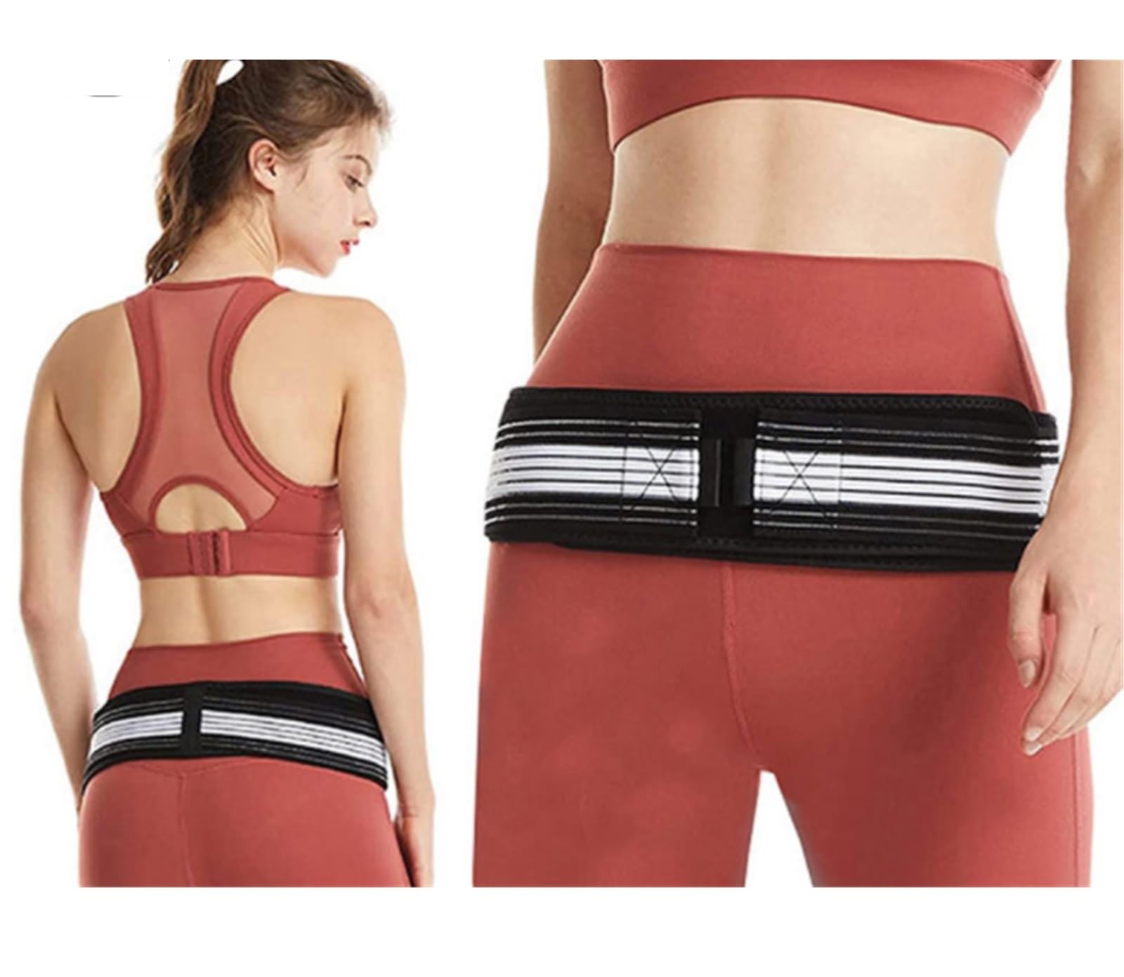 Faja Lumbar Cinturón De Soporte De Articulación Sacroilíaca For Hombres Y Mujeres Cinturón De Soporte De Cintura Cinturón De Soporte Pélvico Cinturón Apoyo Lumbar
