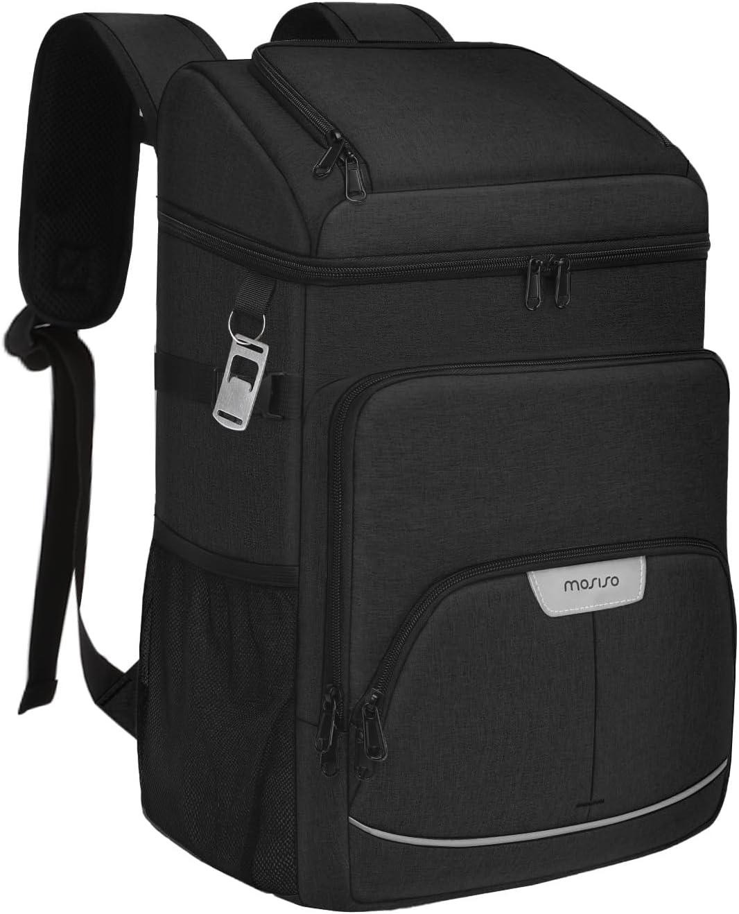 MOSISO Cooler Backpack, 40 Cans Large Capacity Leakproof Insulated Soft Backpack Cooler, Portable Lightweight Beach Cooler Bag for Men Women, Waterproof Lunch Bag for Picnics Camping Hiking