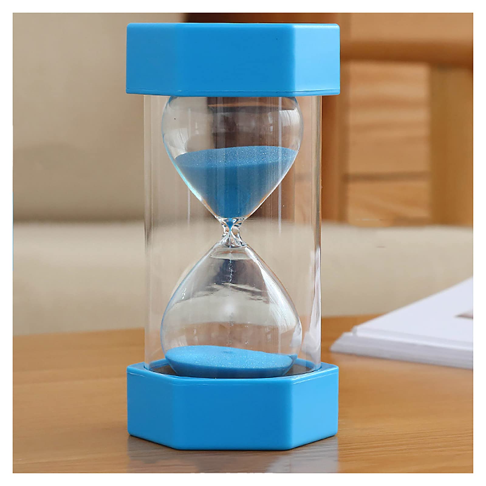 Timer clessidra, timer clessidra, clessidra timer clessidra for bambini 15/20/30/60 minuti timer da cucina gestione del tempo for bambini, aula, gioco, ufficio a casa, istruzione domestica (Color : B