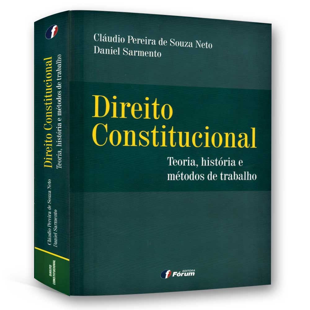 Capa de Direito constitucional - teoria, historia e métodos de trabalho