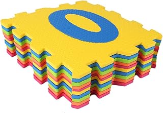 Hohopeti 10 Peças Tapete De Espuma Para Rastejar Quebra-Cabeças De Chão Para Atividades Infantis Tapete De Quebra-Cabeça Infantil Tapete De Jogo Interligado Quebra-Cabeças De Chão