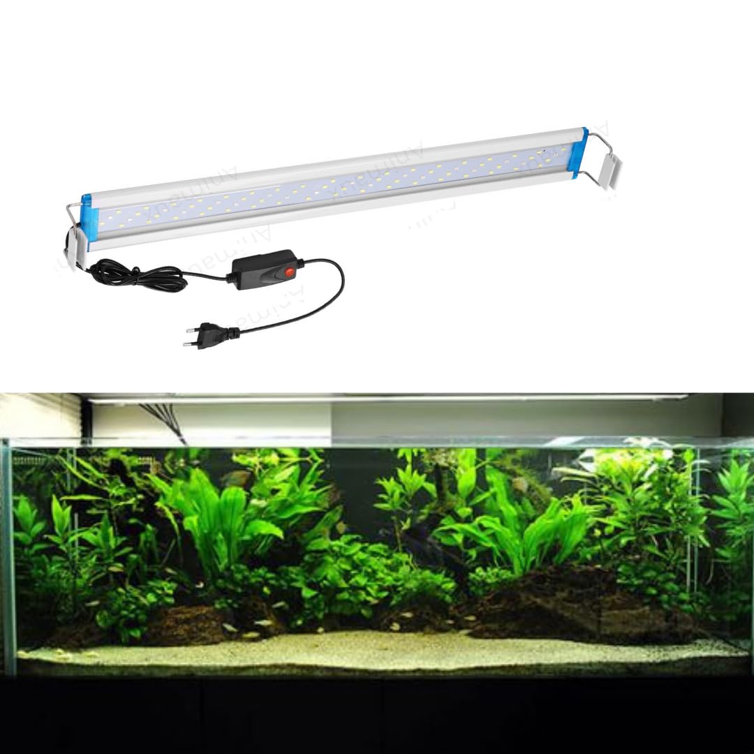 LA Series Ultra Thin Grass Frame Planted Aquarium Light with Extendable Brackets | Ultra Thin Grass Frame | Frame with Aluminum Alloy Shell for Fish Tank (LA 30 (30-40 CM)) (B0D14557KQ) Amazon Price History, Amazon Price Tracker