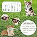 HMXLJJY 24 Stück Welpenspielzeug-Set, kleines Hundespielzeug, Welpen-Zahnspielzeug mit Aufbewahrungsbox, Welpen-Seilspielzeug, Kauspielzeug, Hundespielzeug für kleine und mittelgroße Hunde zum Spielen