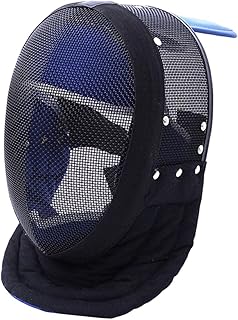 AMLESO Universal Fencing Helmet with Padded Detachable Durable Competition Fencing Gears Fencing Protect for Fencing Equipment Accessories Training