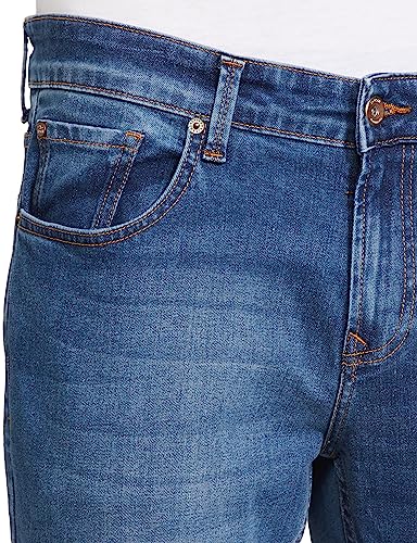 Image of Spykar Men's Slim Fit Low Rise Casual Jeans