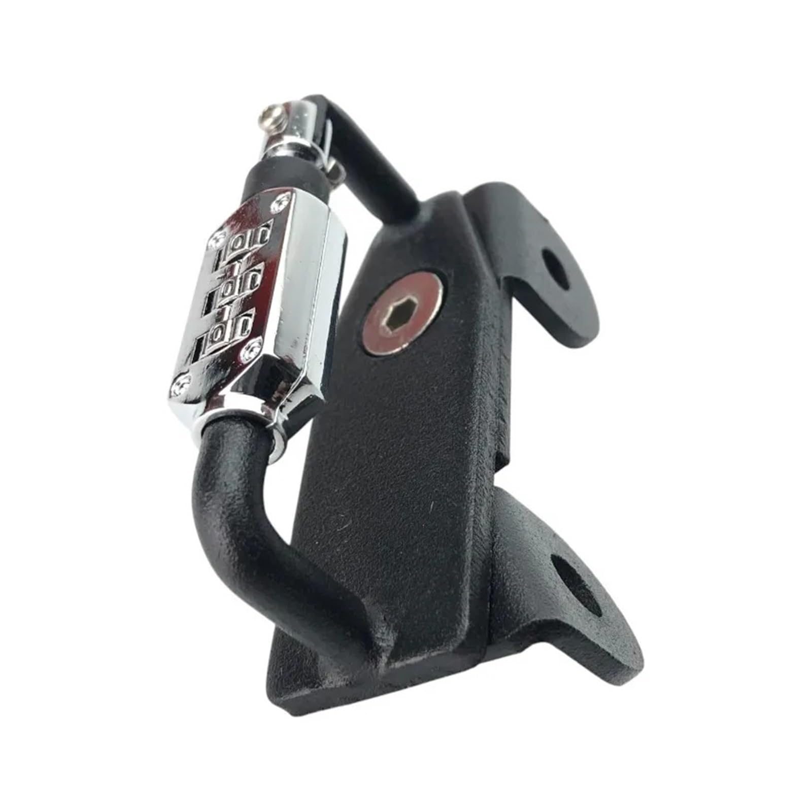 Cerradura for Casco con contraseña, Gancho de Montaje Lateral, Seguridad antirrobo