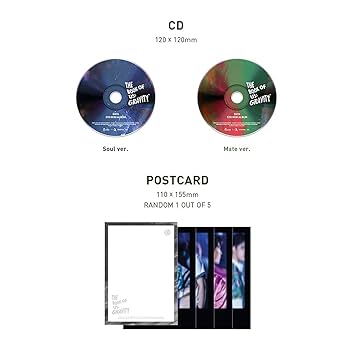 DAY6 5th Mini Album - The Book Of Us : Gravity [ SOUL ver. ] CD +