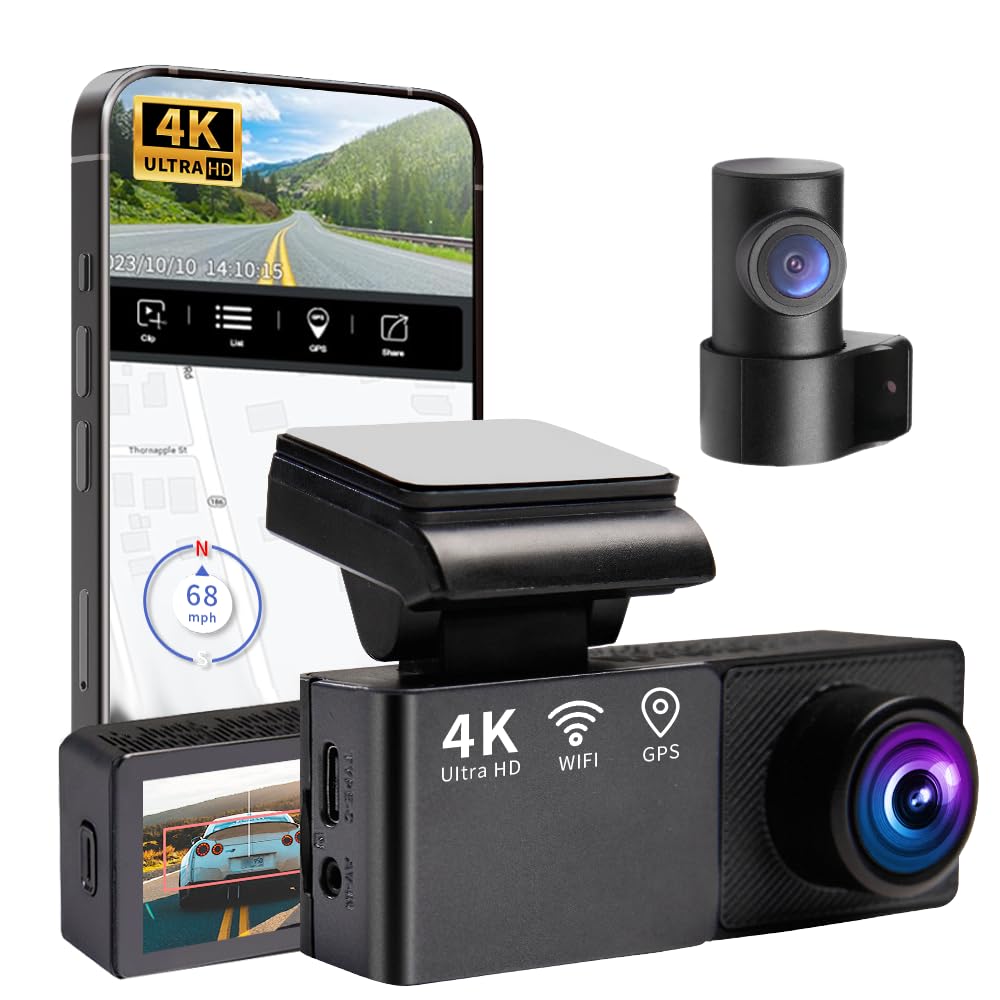 Photo 1 of Generic 4K Dash Cam Front and Rear