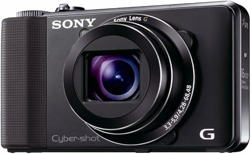 SONY Cámara digital Cybershot HX9V 16.2MP CMOS x16 Zoom óptico (negro) DSC-HX9VB importación de Japón