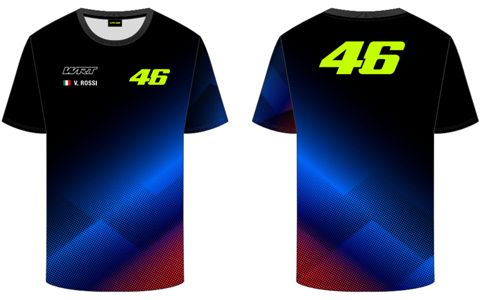 Valentino Rossi Vale Auto T-Shirt, Multi, S