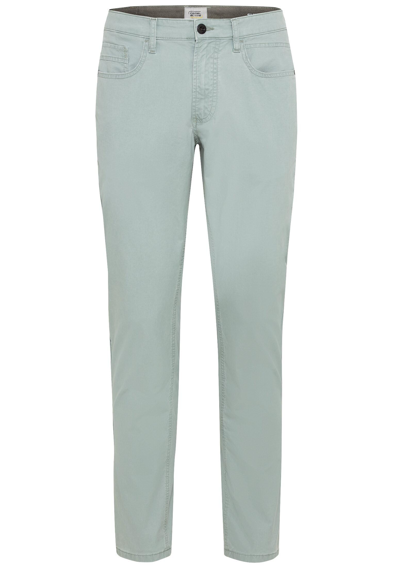 camel active Men's Slim Fit 5-Pocket Trousers