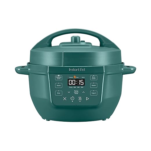 Instant Pot 4QT RIO Mini 7-in-1 Multi-Cooker, Pressure Cooker, Slow cook, Sauté, Steam, Rice Maker, Yogurt, & Warmer, Eucalyptus, 4 Quarts