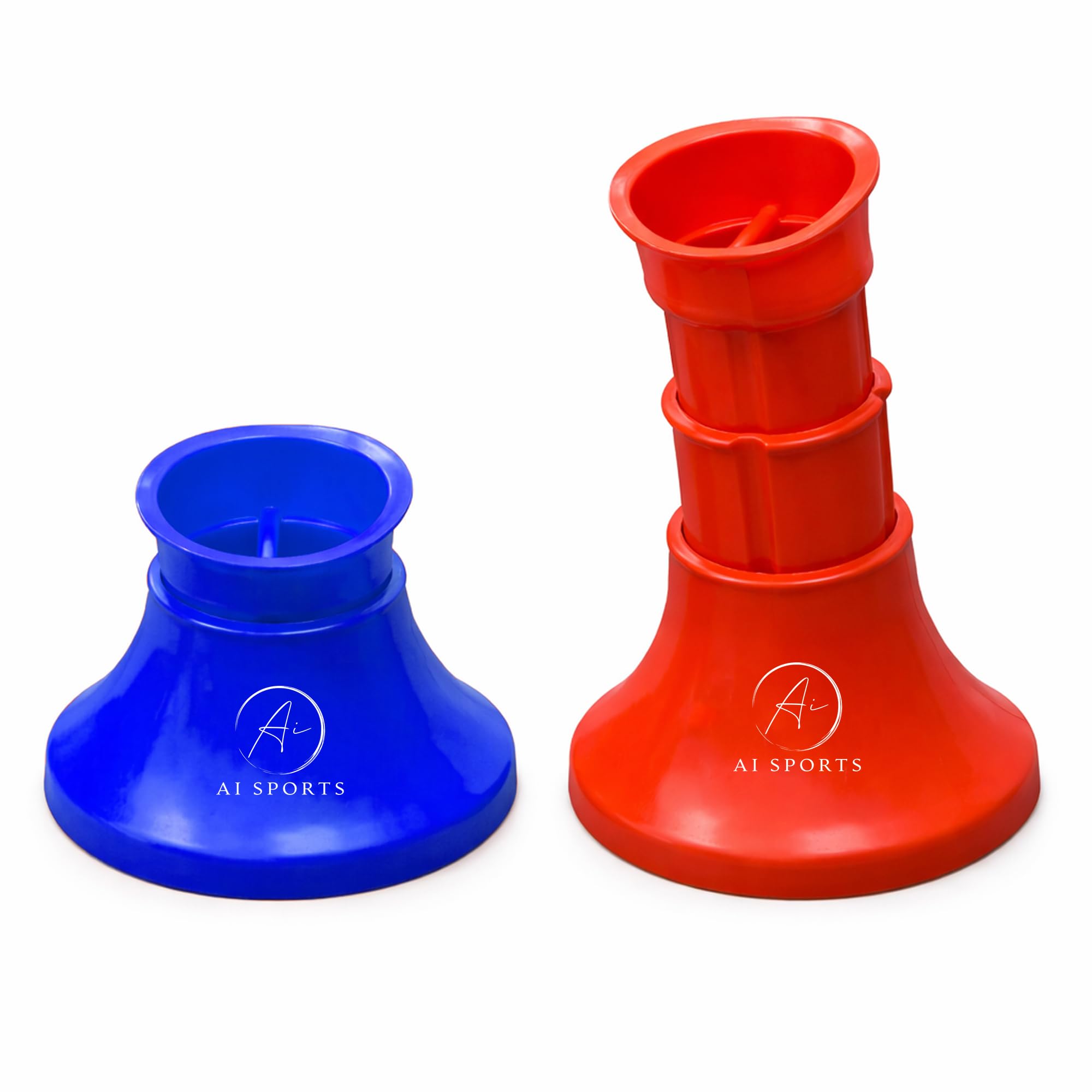 AI SPORTS Telescopic Rugby Kicking Tee – Adjustable Rugby Ball Tee for Training & Coaching – Durable PVC Rugby Kicking Aid for Practice, Drills & Match Preparation