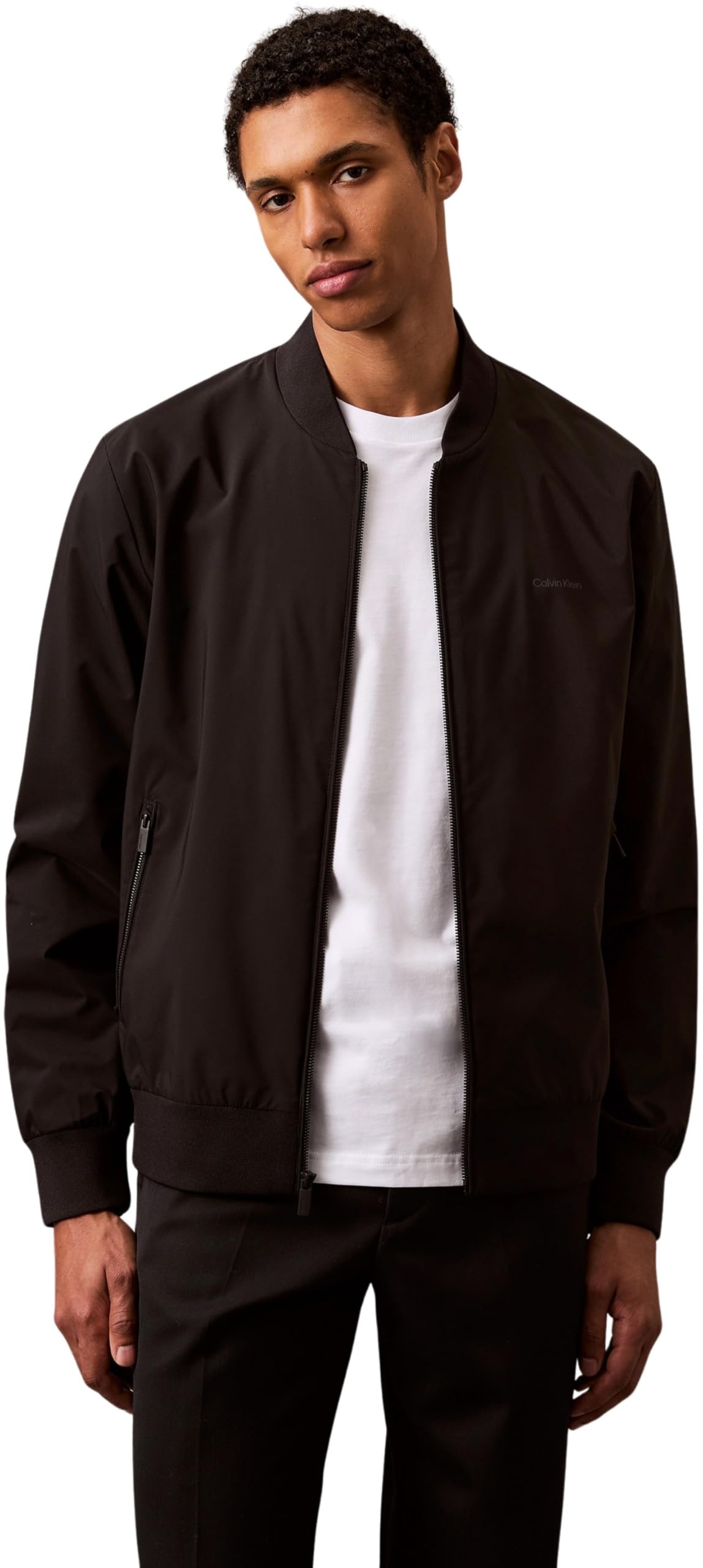 Calvin Klein Herren Ls Matte Bomber Jacket Jacken