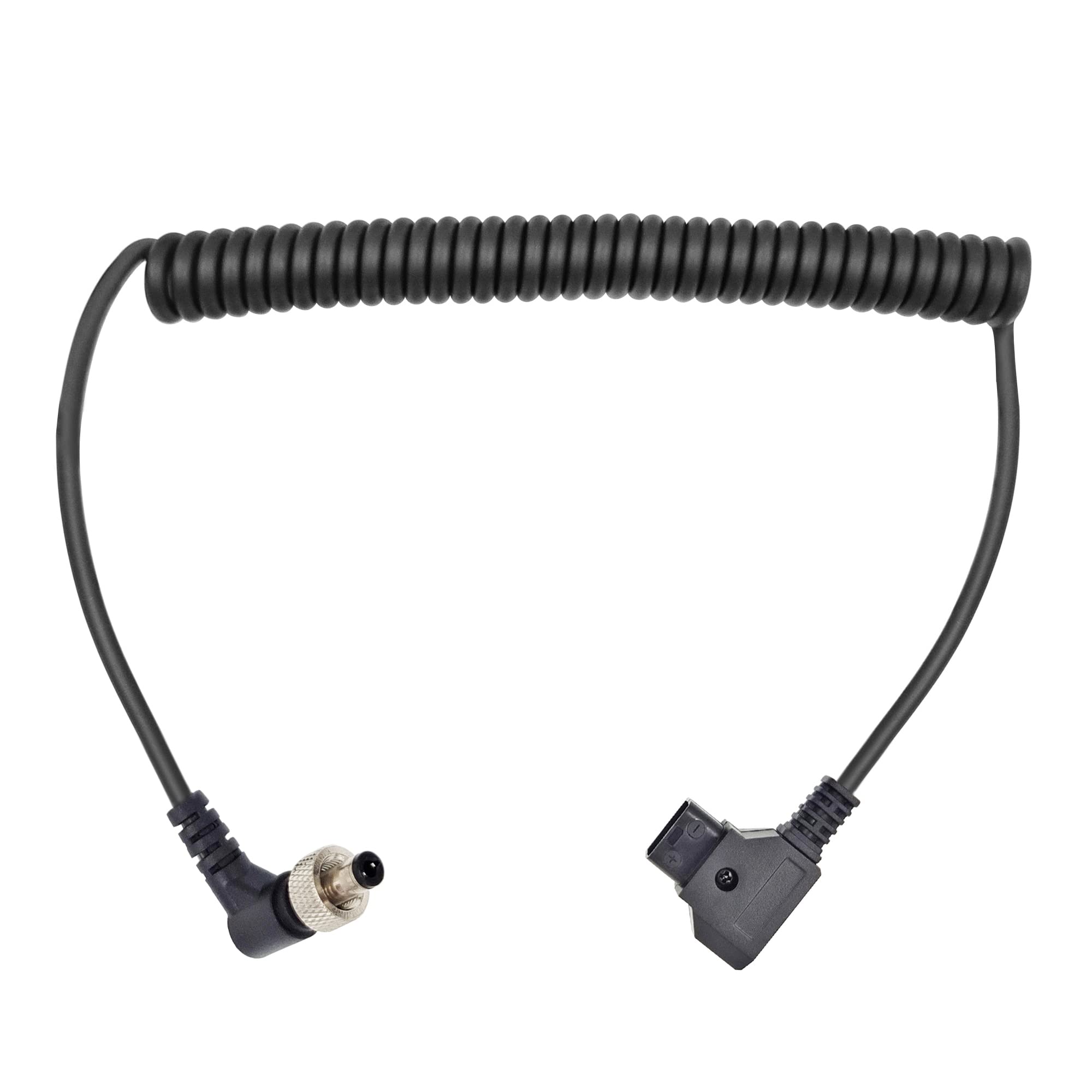 D-Tap to Locking DC 5.5 2.5mm Monitor Cable Compatible with Atomos Ninja v KiPRO LCD Monitors Shogun Sony PIX-E7 PIX-E5 Touchscreen Hollyland Mars