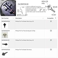 Vista 5 de Kit de reparación de juntas tóricas de silicona de grado alimenticio, para resolver problemas de agua caliente con pin de caldera, compatible