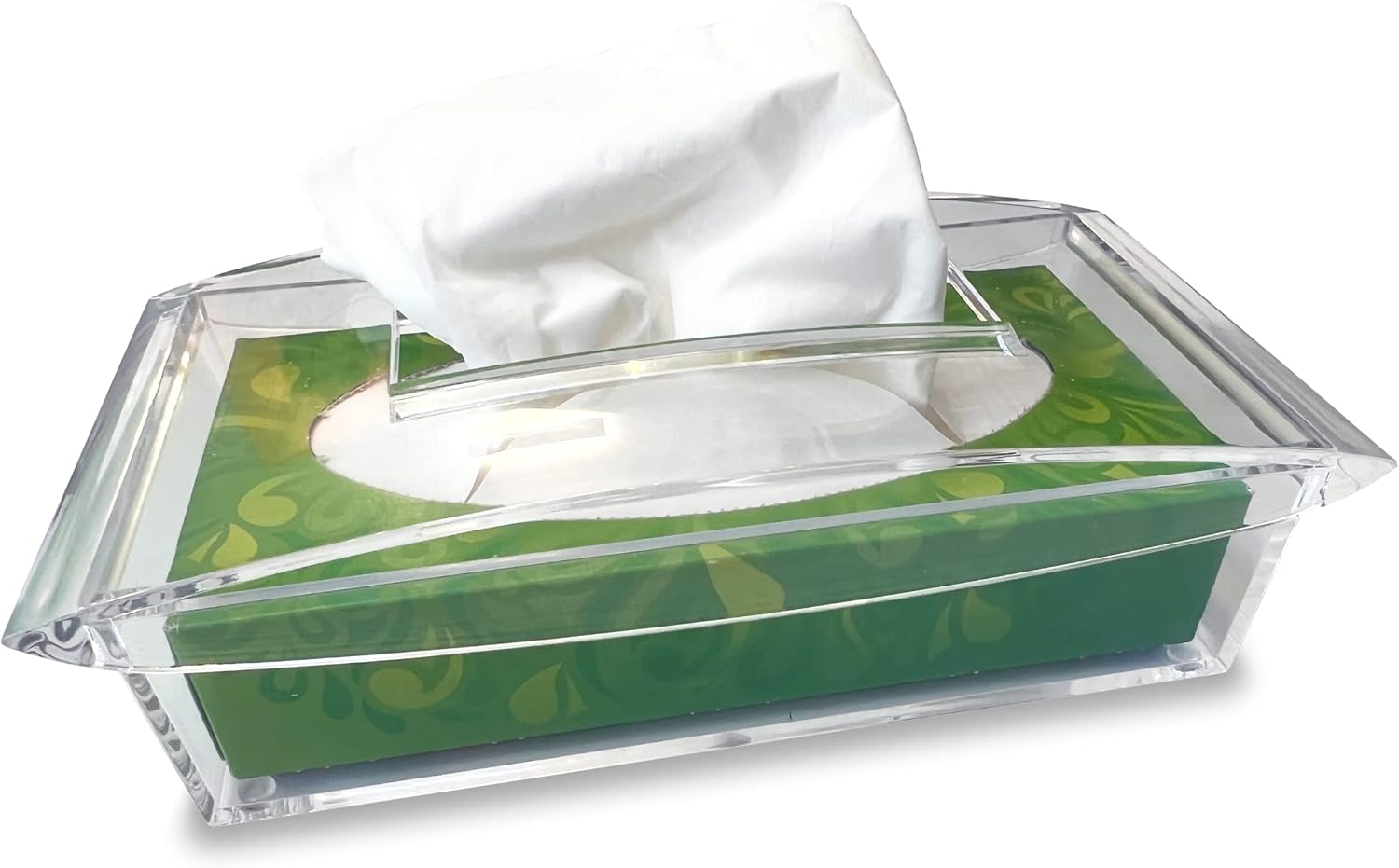 OSCO Clear Acrylic Tissue Box Amazon.co.uk Home & Kitchen