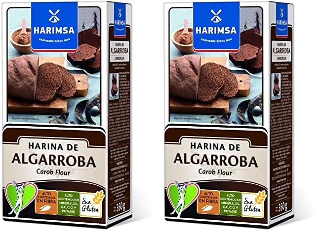 Harimsa Harina de Algarroba 350 g (Paquete de 2)