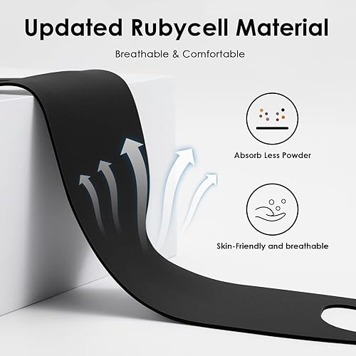 Miniatura 3 de FRESHME Máscara para dormir sin presión  Máscara de ojos ligera y transpirable con bloqueo para dormir con correa elástica para colgar en las