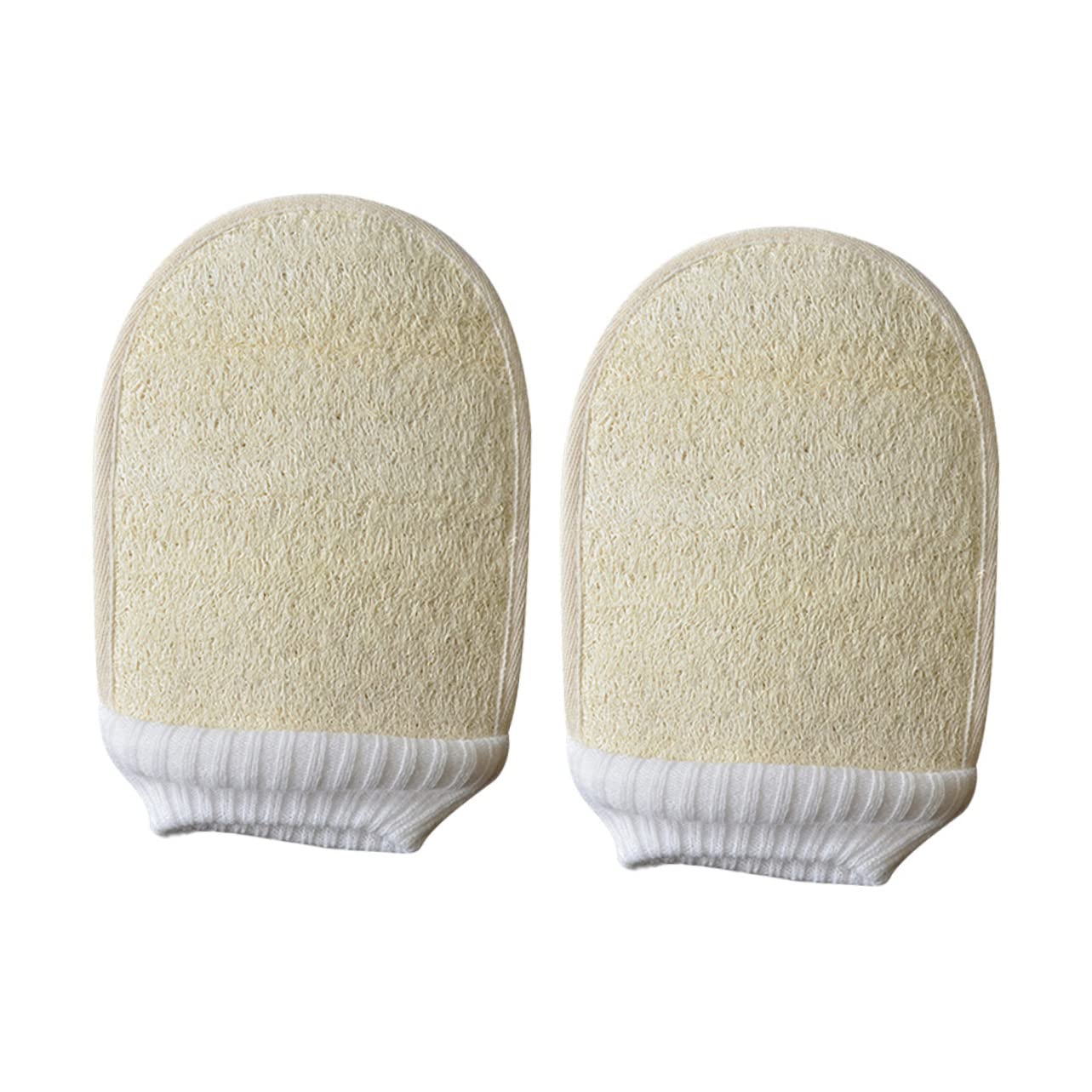 6 Piezas Guantes Doble Cara Esponja Vegetal