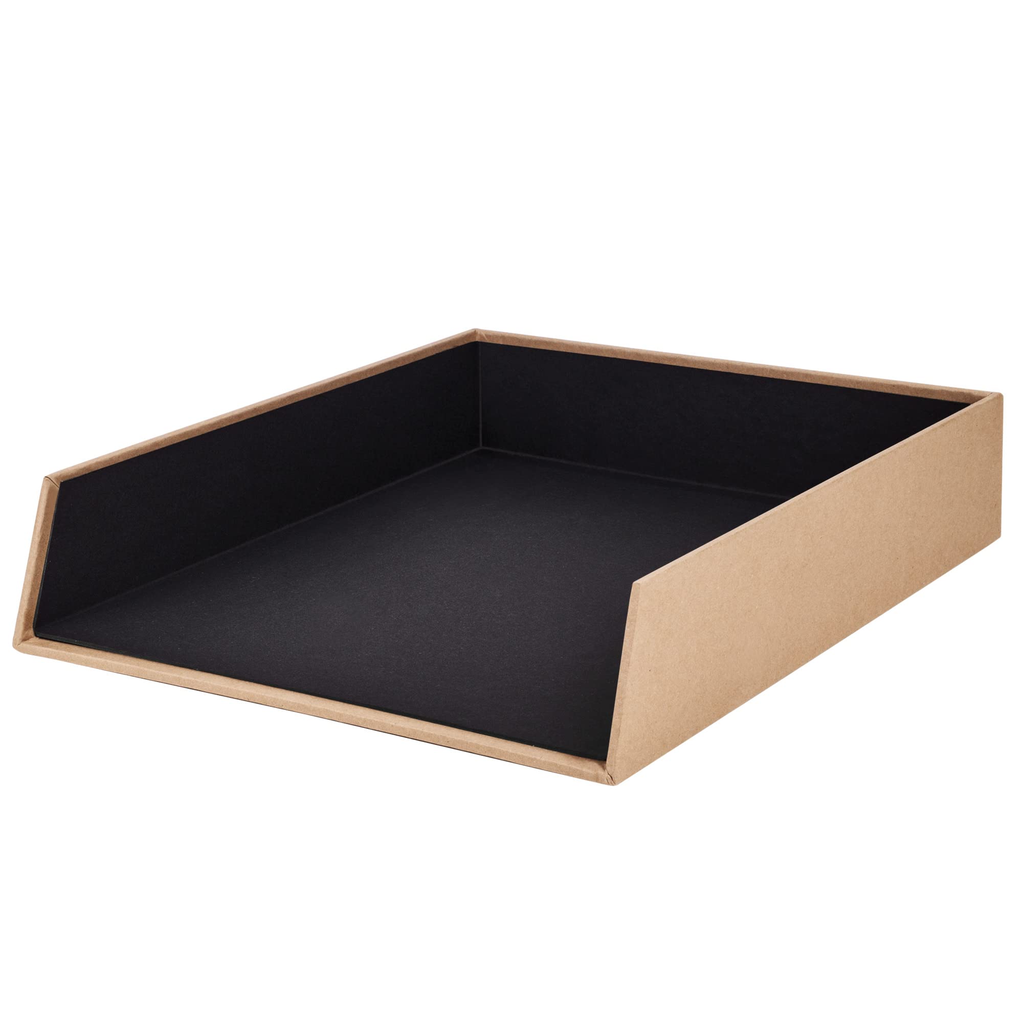 Rössler Papier 1335452620 - S.O.H.O. Opbergmand voor DIN A4, stapelbaar, Kraft, 1 stuk