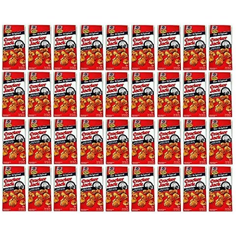 Cracker Jack Caramel Coated Popcorn & Peanuts: 36 Packs of 1 Oz - Dt Cover