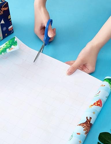 Vista 151 de WERNNSAI Rollos de papel de regalo de dinosaurios, 3 rollos de papel de regalo de dinosaurio rosa de 17 x 120 pulgadas, para bebés, niñas, Pink