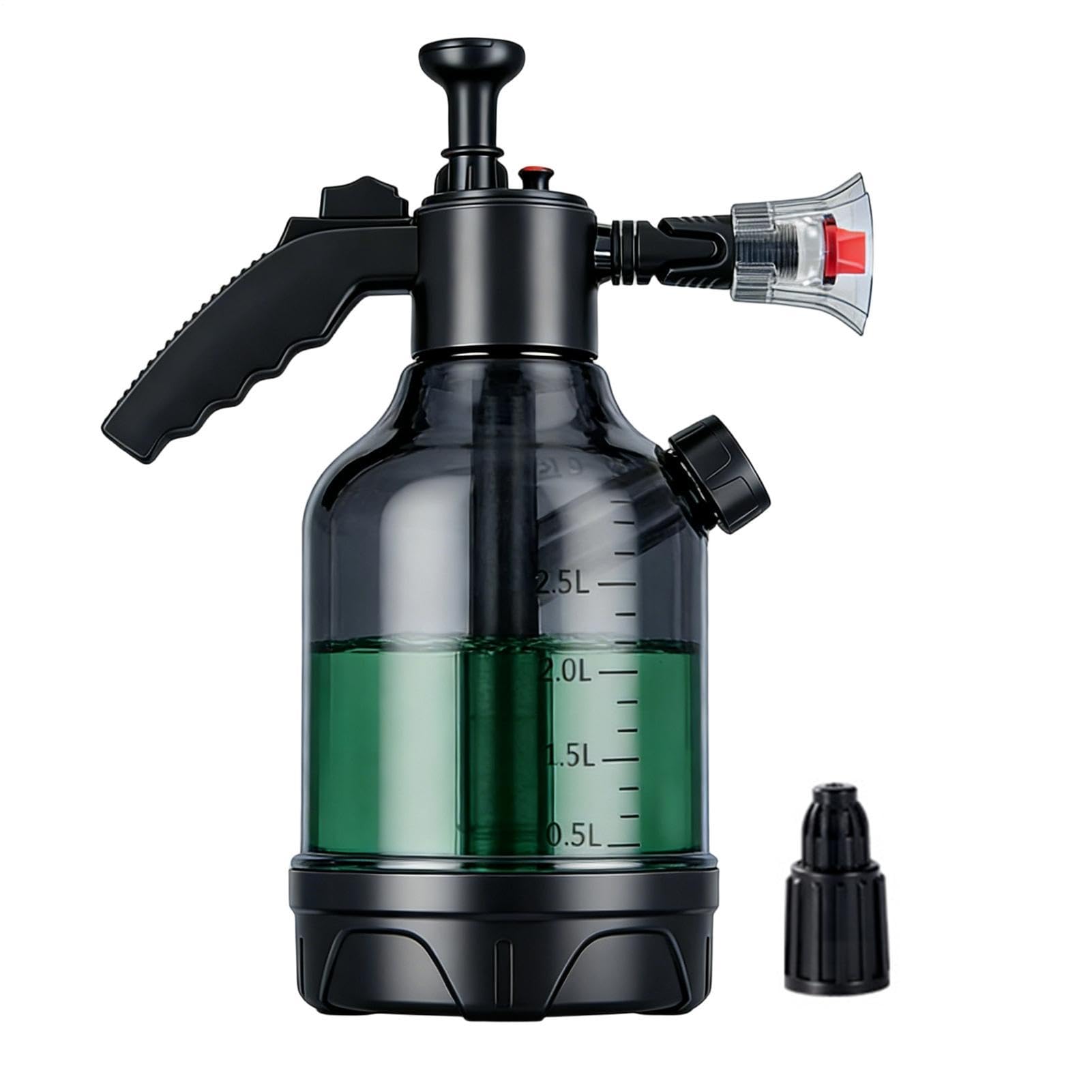 Car Foam Sprayer - Handheld Foamer Washer With Adjustable Bozzles,Hand Pump Foam Sprayer - For Car Detailing Truck Motorcycle SUV Vehicles Garden