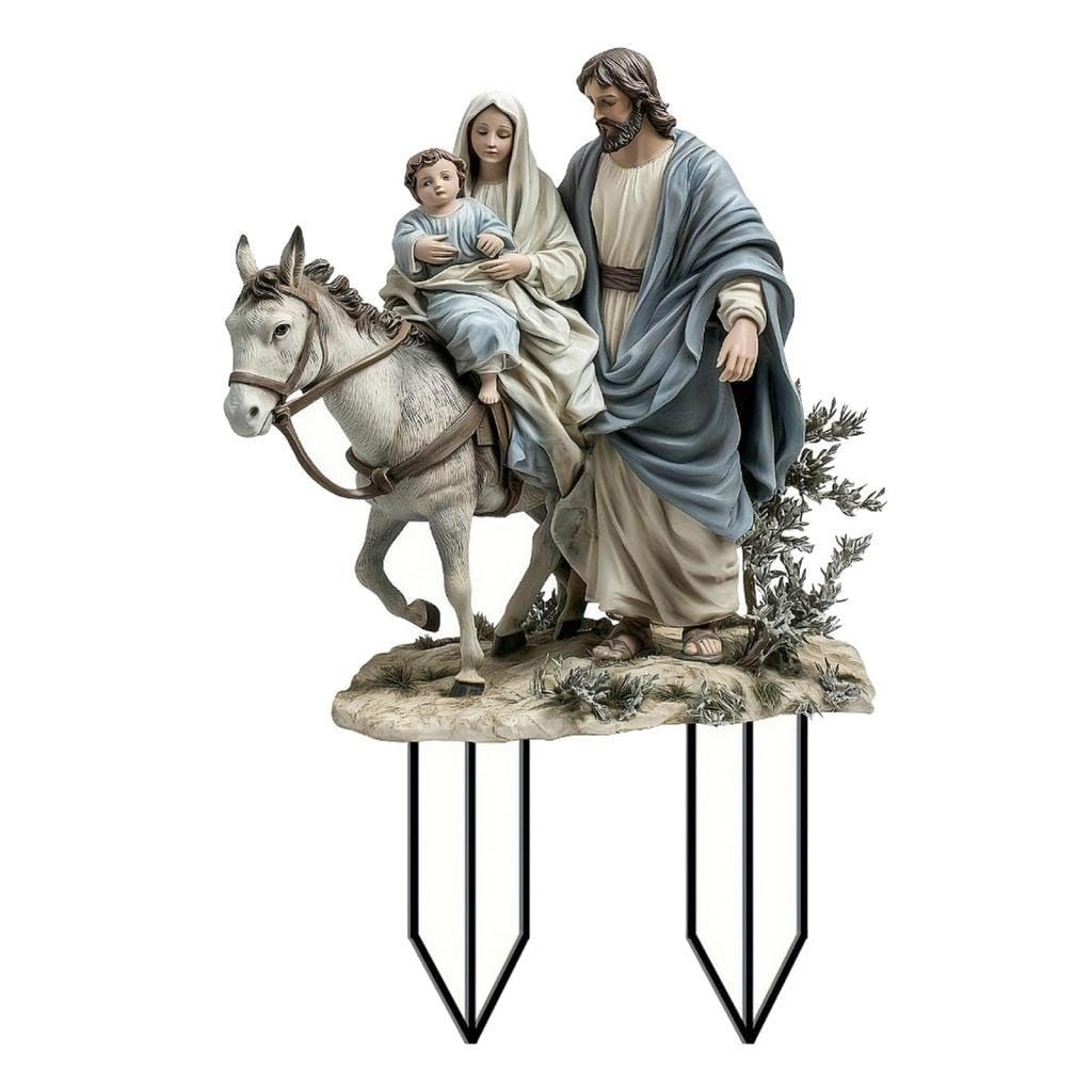 CLUB BOLLYWOOD BNF®Christmas Outdoor Nativity Scene Decoration Stakes Yard Lawn Patio Yard Sign|Collectibles|Collectibles|Collectibles|1 Outdoor Nativity Scene Christmas Decoration-image-17