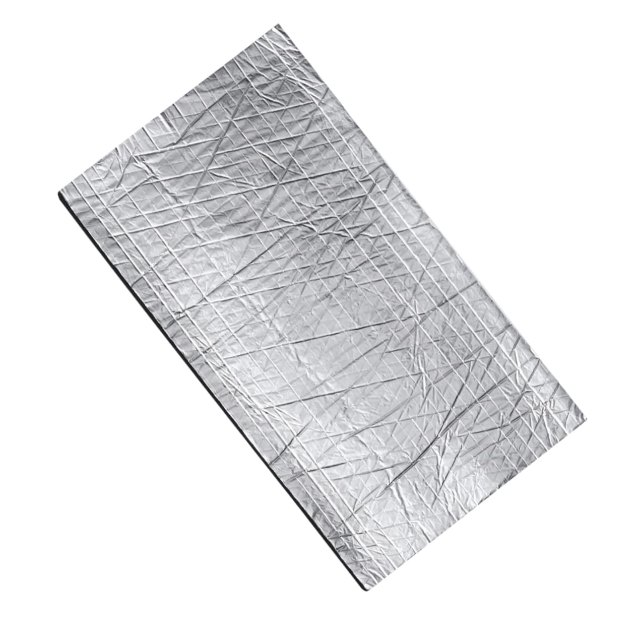 GLEAVI Cotone Fonoassorbente per Auto Foglio di Alluminio, 50x30cm, 6 Fogli, Isolamento Acustico e Barriera Termica Facile da Installare