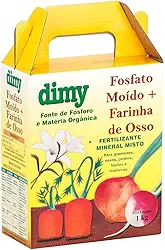 Farinha de Osso + Fosfato Moído - Fertilizante Mineral - 1kg