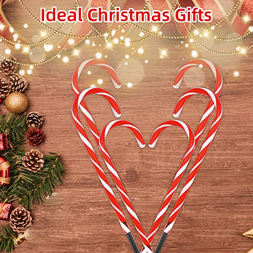 Sunyplay Christmas Candy Cane Pathway Marker Lights, Outdoor Christmas Pathway Lights For Christmas Holiday Walkway Patio Garden #TOP5