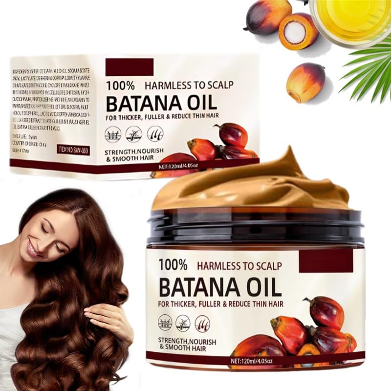 Aceite de batana crudo para el crecimiento y reparación del cabello, aceite de batana 100% natural y puro sin refinar del aceite orgánico hondureño