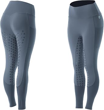 Equinavia Maja Womens Full Seat Summer Riding Tights with Phone Pockets