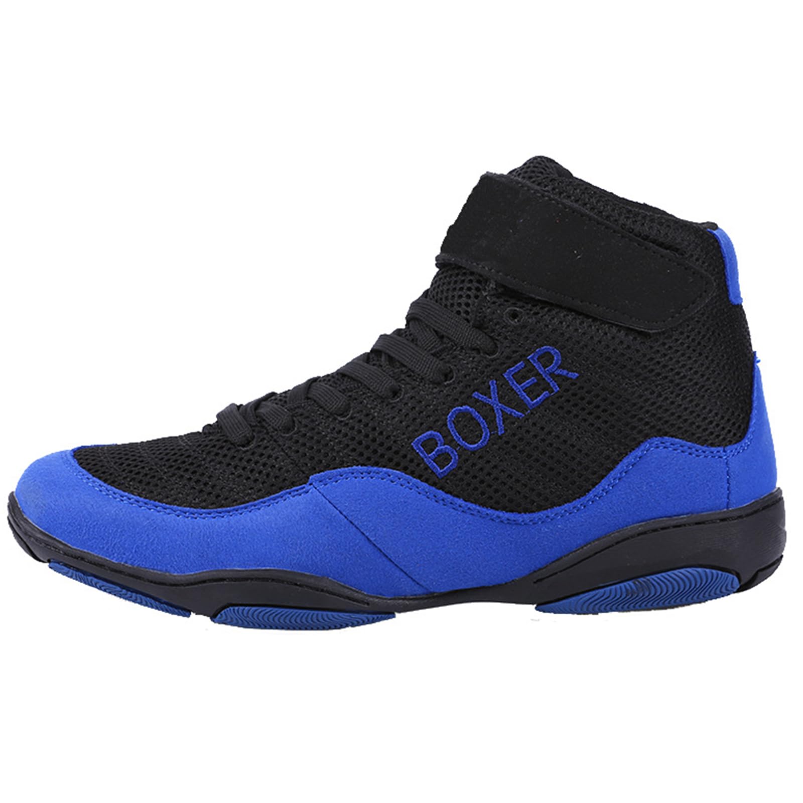 Botas Boxeo Mujer,Zapatillas De Deporte De Boxeo,Core Botas De Lucha,Comodidad Ligero,Respirable Antideslizante,con Malla Transpirable,para Fitness,Deportes,Sanda,CompeticióN,Entrenamiento