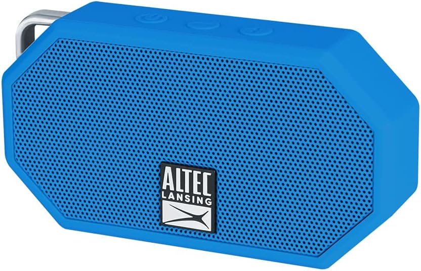 Altec Lansing Mini H2O 3 Rugged Bluetooth Speaker IMW258N (Blue)