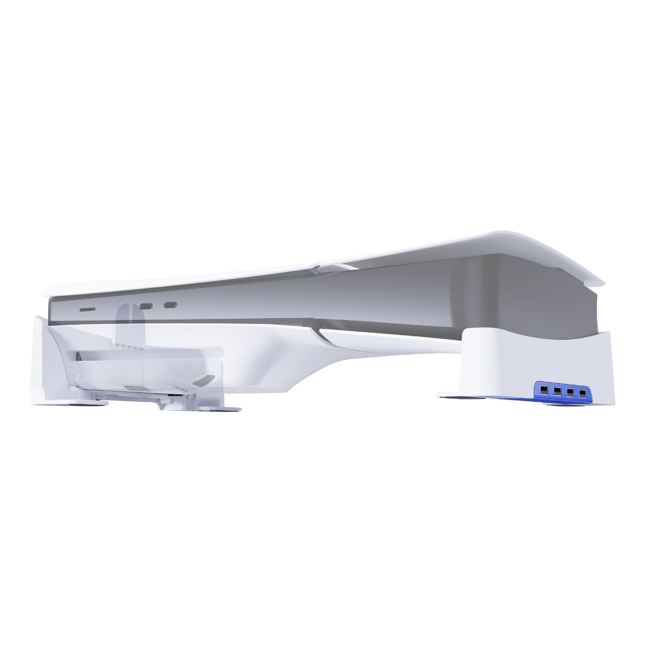 4Gamers Soporte horizontal: compatible con versiones de consola PS5 Slim (disco y digital)