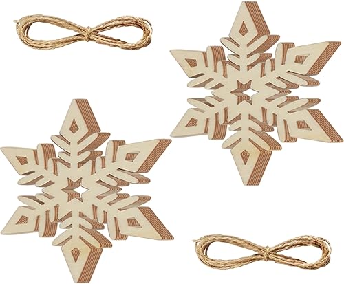 Miniatura 19 de Paquete de 50 rebanadas de madera pintables en blanco para colgar en forma de corazón natural para niños, manualidades, manualidades H-50 corazones