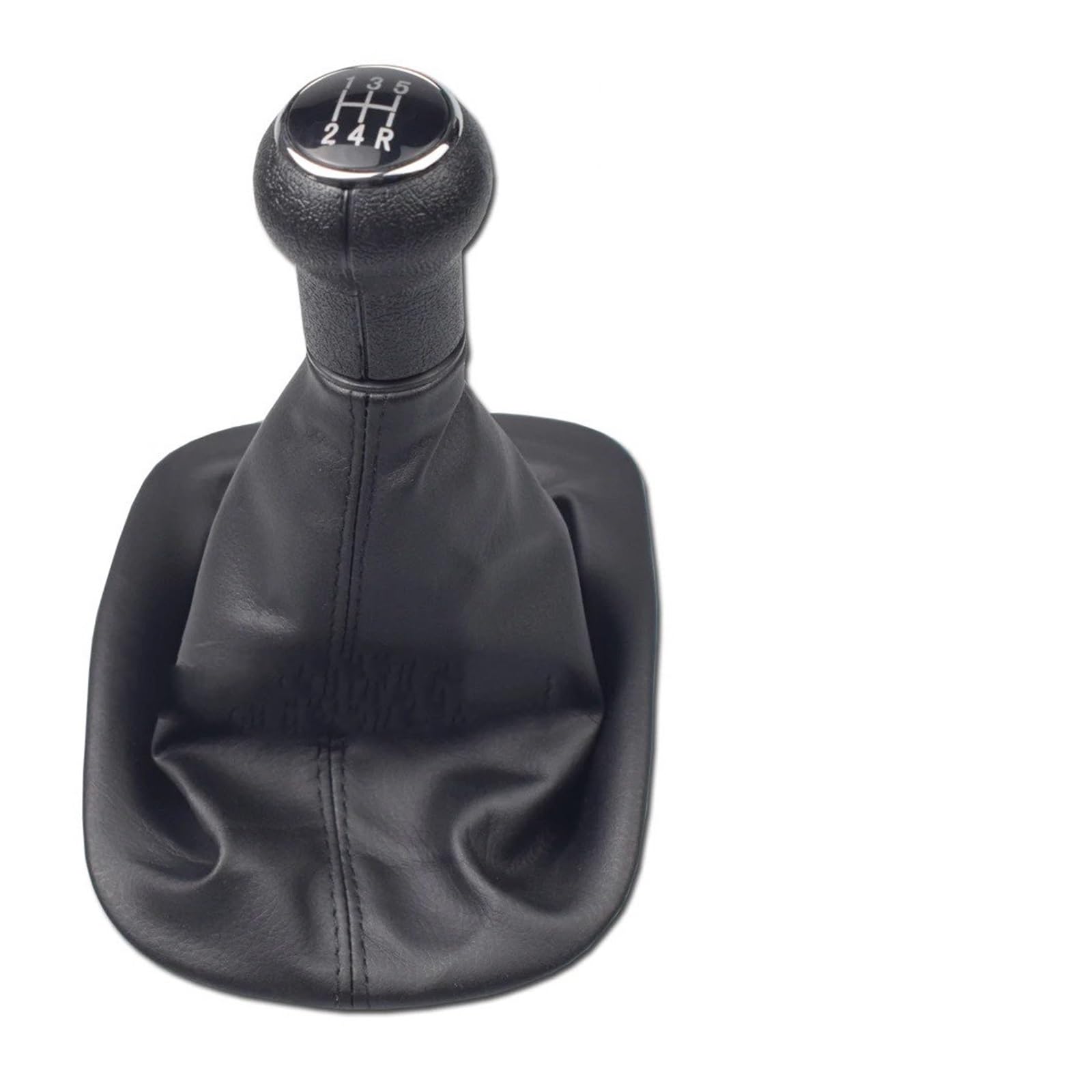 PYBYCEGNZK Car Interior Accessories for VW for Passat B5 B5.5 1997-2005 6 Speed Car Gear Shift Knob Gaiter Boot Case Collar(5 Speed Black)
