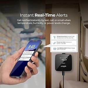 Waggle RV/Pet Safety Temperature Monitor - PRO (GPS) | 4G LTE, Instant Power Outage/Temp/Humidity Alerts | GPS & Geofencing for RVers. Waggle RVPet Safety Temperature Monitor PRO GPS 4G LTE Instant Power OutageTempHumidity Alerts GPS Geofencing for RVers
