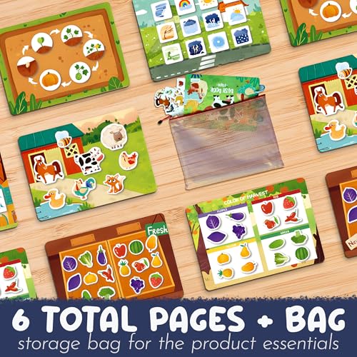 Image of Busy Book Comes with Pen Control Training ,Toddler Busy Book with autoadhesive , Busy Book , Preschool Busy Book , My Preschool Busy Book , Busy Book for Toddlers 3-5 , Busy Book for Toddlers 2-4