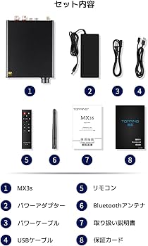 アンプ TOPPING MX3s Amazon.com: Topping MX3s Amplifier 62W x 2 Class D Power amp