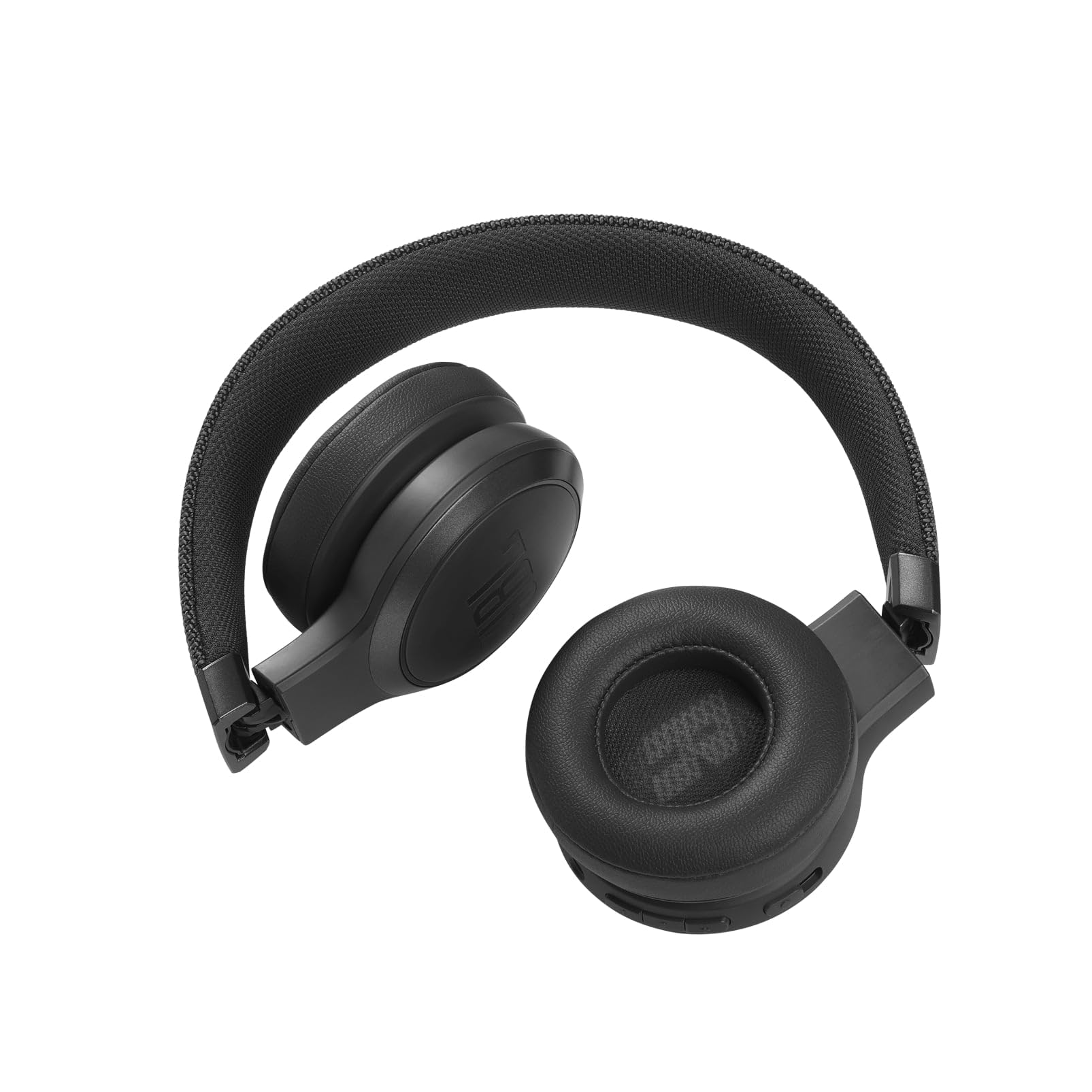 JBL LIVE 460 NC, Cuffie On-Ear Wireless Bluetooth con Cancellazione Adattiva del Rumore, Cuffia Pieghevole Senza Fili per Musica, Chiamate e Sport, Fino a 50h di Autonomia, Nero