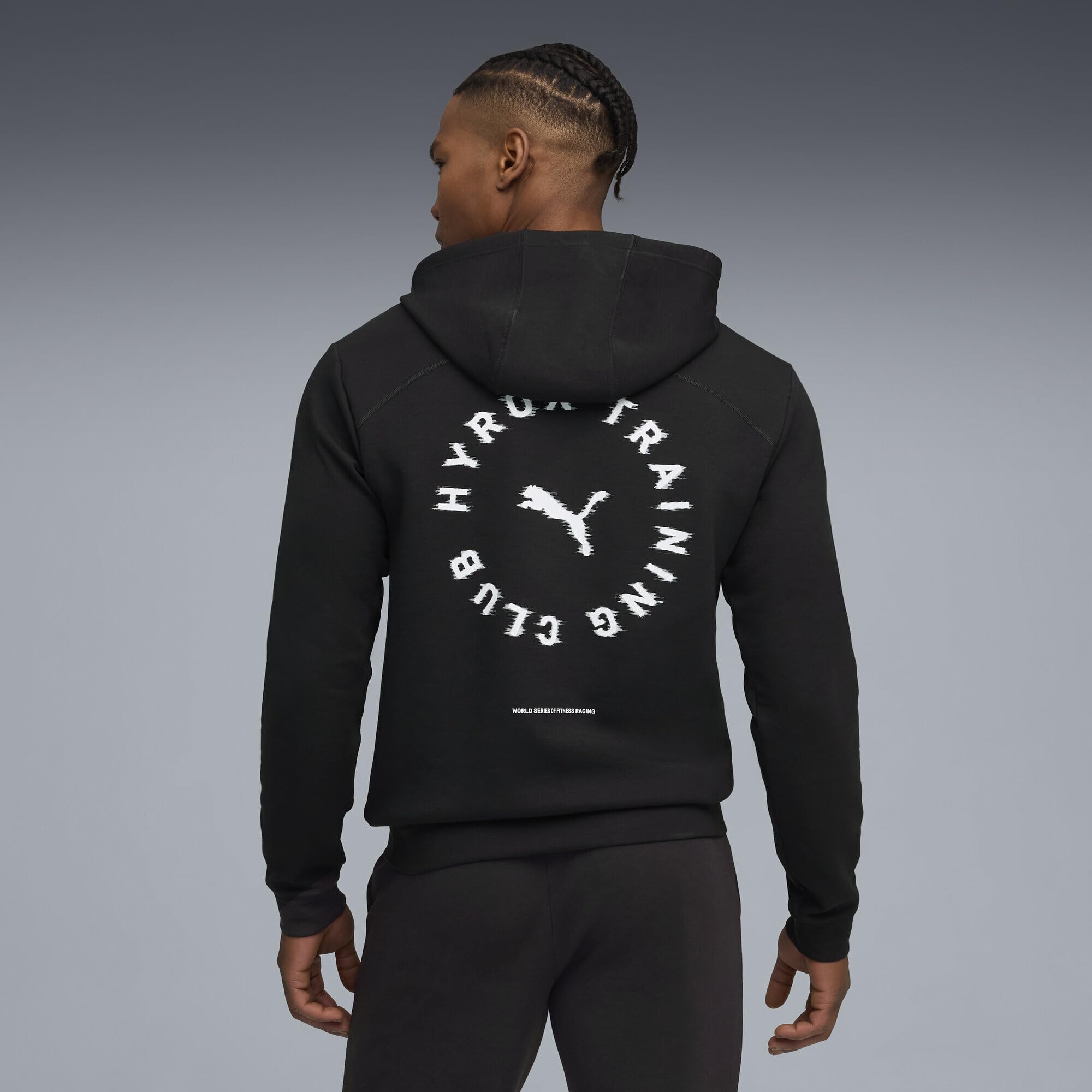 PUMA Sudadera con Capucha para Hombre M X Hyrox Cloudspun