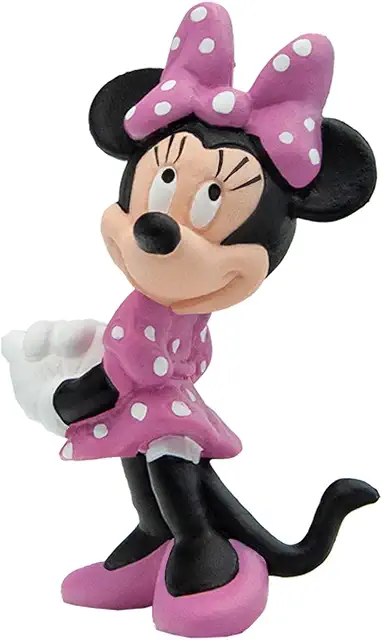 Minnie Mouse Figurine - Classic Disney Collectible Toy for Kids